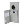 Eaton Type BR 200 -Amp 20 -Spaces 40 -Circuit Outdoor Main Breaker Meter Combo Load Center Eaton Type BR 200 -Amp 20 -Spaces 40 -Circuit Outdoor Main Breaker Meter Combo Load Center