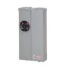 Eaton Type BR 200 -Amp 4 -Spaces 8 -Circuit Outdoor Main Breaker Meter Combo Load Center Eaton Type BR 200 -Amp 4 -Spaces 8 -Circuit Outdoor Main Breaker Meter Combo Load Center