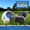 Educator ET-300 Zen Mini E Collar for Dog Training with Remote - 1/2 Mile Range, Waterproof, 100 Blunt Stimulation Levels, Tone or Vibration Mode, Night Light Tracking for Small, Medium & Large Dogs