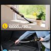 Fanttik Slim V10 APEX Cordless Car Vacuum, 4-in-1 Portable Mini Handheld Vac, 19kPa Suction Power, Upgraded Smart Digital Display, 2 Suction Modes for Small Jobs, Car, Office Desk, Keyboards (Black)