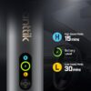 Fanttik Slim V10 APEX Cordless Car Vacuum, 4-in-1 Portable Mini Handheld Vac, 19kPa Suction Power, Upgraded Smart Digital Display, 2 Suction Modes for Small Jobs, Car, Office Desk, Keyboards (Gray)
