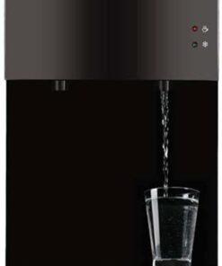 Frigidaire EFWC498 - Top Loading Cooler Dispenser -Hot & Cold Water - Child Safety Lock - Innovative Slim & Sleek Design, Holds 3 or 5 Gallon Bottles - Black