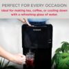 Frigidaire EFWC498 - Top Loading Cooler Dispenser -Hot & Cold Water - Child Safety Lock - Innovative Slim & Sleek Design, Holds 3 or 5 Gallon Bottles - Black