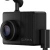 Garmin Dash Cam 67W, 1440p and Extra-Wide 180-degree FOV, Monitor Your Vehicle While Away w/New Connected Features, Voice Control, Compact and Discreet, Includes Memory Card - 010-02505-05