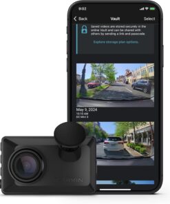 Garmin Dash Cam™ X110, Compact 1080p HD Dash Cam with a 140-degree Field of View, Built in Clarity™ Polarizer, Voice Controlled, GPS, 2.4” Display, Automatic Recording