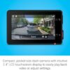 Garmin Dash Cam™ X310, Compact 4k Ultra HD Touchscreen Dash Cam with a 140-degree Field of View, Built in Clarity™ Polarizer, Voice Controlled, GPS, 2.4” Display, Automatic Recording