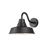 Generation Lighting Barn Light 1 -Light 10.63-in H Antique Bronze Hardwired Dark Sky Outdoor Wall Light