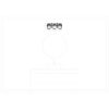 Generation Lighting Mitte 24-in 3 Light Matte Black Transitional Bathroom Vanity light