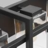 Generation Lighting Mitte 24-in 3 Light Matte Black Transitional Bathroom Vanity light