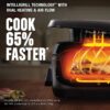 George Foreman Beyond Grill™ 7-in-1 Electric Indoor Grill with Air Fry Technology, MCAFD800D, Black, Large