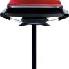 George Foreman Indoor Outdoor Electric Grill, Non-Stick Grill Griddle Plate, Healthy Grilling Drip Tray Reduces Fat, Portable Barbeque