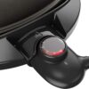 George Foreman Indoor/Outdoor Electric Patio Grill, Apartment Approved, 15-Serving, Removable Stand, Black