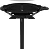 George Foreman Indoor/Outdoor Electric Patio Grill, Apartment Approved, 15-Serving, Removable Stand, Black
