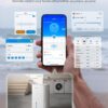 GoveeLife Dehumidifier for Home 4,500 Sq. Ft. 50 to 137 Pint with Pump, Drain Hose, Smart Dehumidifier for Basement with Humidity Control, Auto Shut Off/Defrost, 5 Modes, Bedroom, Bathroom, Garage