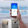 GoveeLife Dehumidifier for Home 4,500 Sq.Ft, 50 to 137 Pint Smart Auto Humidity Control, Drain Hose, 2.0Gal Bucket, Compressor Dehumidifiers for Basement with Auto Shut Off, Bathroom, Garage, w/WiFi
