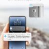 GoveeLife WiFi Refrigerator Thermometer with Alarm, Wireless Digital Freezer Temperature Gauge with App Control, LCD Display, 2 Years Free Data Export, for Home Kitchen Fridge Hot Tub 2 Pack