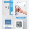 GoveeLife WiFi Refrigerator Thermometer with Alarm, Wireless Digital Freezer Temperature Gauge with App Control, LCD Display, 2 Years Free Data Export, for Home Kitchen Fridge Hot Tub 2 Pack