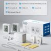 GoveeLife WiFi Refrigerator Thermometer with Alarm, Wireless Digital Freezer Temperature Gauge with App Control, LCD Display, 2 Years Free Data Export, for Home Kitchen Fridge Hot Tub 2 Pack
