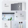 GoveeLife WiFi Refrigerator Thermometer with Alarm, Wireless Digital Freezer Temperature Gauge with App Control, LCD Display, 2 Years Free Data Export, for Home Kitchen Fridge Hot Tub 2 Pack
