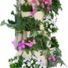 Greenstalk Patented Large 5 Tier Vertical Garden Planter with Patented Internal Watering System Great for Growing a Variety of Strawberries, Vegetables, Herbs, & Flowers (Stunning Stone)