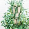 Greenstalk Patented Large 5 Tier Vertical Garden Planter with Patented Internal Watering System Great for Growing a Variety of Strawberries, Vegetables, Herbs, & Flowers (Stunning Stone)
