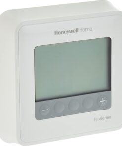 HONEYWELL TH4110U2005/U HONEYWELL-TH4110U2005/U-T4 Pro Thermostat, Programmable or Non-Programmable, 1H/1C, White