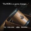 HORL 2 Oak Kitchen Knife Sharpener for Razor Sharp Edges Made in Germany - Rolling Sharpener for knives - Rolling Knife Sharpening Kit with Magnetic Holder with 15 & 20 Degrees