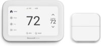 Honeywell Home X8S Smart Thermostat with Room Sensor, Video Doorbell Compatibility, IAQ Control, and Customizable Touchscreen Display, White