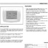 Honeywell TH8110U1003 Vision Pro 8000 Digital Thermostat