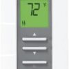 Honeywell TL7235A1003 Line Volt Pro Non-Programmable Digital Thermostat with Electronic Temperature Control, 240-Volt
