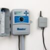 Hunter Rain Clik WRCLIK Wireless Rain Sensor System, Automatic Shutoff for Sprinkler Controllers, Mounts Easily to Gutter or Wall, Compatible with Most Irrigation Controllers