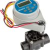 Hunter Sprinkler NODE100 NODE-100 Battery Controller with Solenoid, Small, Blue,Grey
