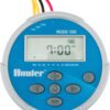 Hunter Sprinkler NODE100 NODE-100 Battery Controller with Solenoid, Small, Blue,Grey