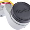 Hunter Sprinkler NODE100 NODE-100 Battery Controller with Solenoid, Small, Blue,Grey