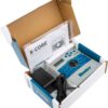 Hunter X-Core XC400I 4 Zone Sprinkler Controller, Indoor Irrigation Timer for Lawn and Garden, Easy DIY Install, Memory Backup, Seasonal Adjust, Grey