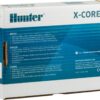 Hunter X-Core XC400I 4 Zone Sprinkler Controller, Indoor Irrigation Timer for Lawn and Garden, Easy DIY Install, Memory Backup, Seasonal Adjust, Grey