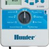 Hunter X-Core XC800i Indoor Sprinkler Timer, 8 Zone Irrigation Controller for Lawn and Garden, Easy to Program, Automatic Watering Schedule, Seasonal Adjust, No Wi-Fi Required