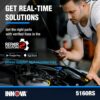 INNOVA 5160RS, OBD2 Bidirectional Scan Tool, OE-Level All System Diagnostics, Reset Oil Light/Battery/EPB/SAS/DPF, Mechanic Recommended Fixes & Parts, TSBs, 1yr Warranty, Free Updates