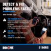 INNOVA 5160RS, OBD2 Bidirectional Scan Tool, OE-Level All System Diagnostics, Reset Oil Light/Battery/EPB/SAS/DPF, Mechanic Recommended Fixes & Parts, TSBs, 1yr Warranty, Free Updates