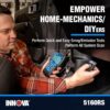 INNOVA 5160RS, OBD2 Bidirectional Scan Tool, OE-Level All System Diagnostics, Reset Oil Light/Battery/EPB/SAS/DPF, Mechanic Recommended Fixes & Parts, TSBs, 1yr Warranty, Free Updates