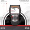INNOVA 5510 OBD2 Scanner, Scan Tool for ABS, All System Scanner, Caliper Service, Brake Pad Life, Read/Erase ABS/SRS Codes, Reset Oil Light, Live Data, Updates Included