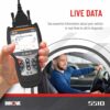 INNOVA 5510 OBD2 Scanner, Scan Tool for ABS, All System Scanner, Caliper Service, Brake Pad Life, Read/Erase ABS/SRS Codes, Reset Oil Light, Live Data, Updates Included