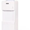 Igloo Top Loading Water Cooler for Hot & Cold Dispenser – White, Holds 3 & 5 Gallon Jugs, Child Safety Lock – for Homes, Kitchens, Offices, Dorms