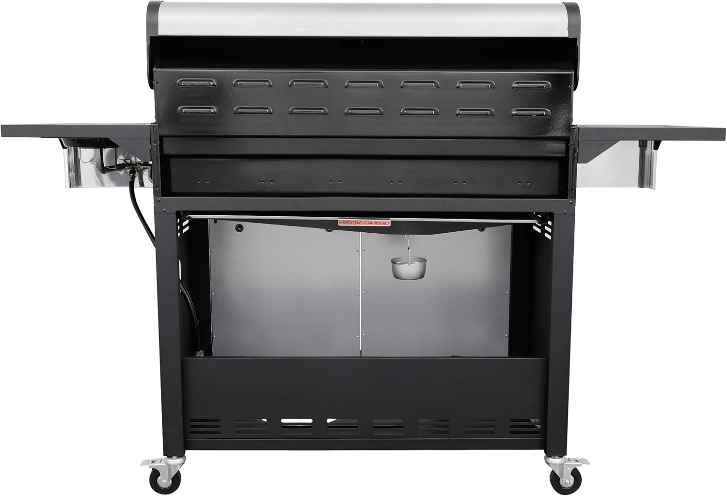 Kenmore 6-Burner Propane Gas BBQ Grill with Side Burner, 73,000 BTUs, Stainless Steel Cabinet Grill with Cast Iron Grates for Outdoor Cooking, Backyard BBQ, Patio, Large Parties18 Kenmore 6-Burner Propane Gas BBQ Grill with Side Burner, 73,000 BTUs, Stainless Steel Cabinet Grill with Cast Iron Grates for Outdoor Cooking, Backyard BBQ, Patio, Large Parties