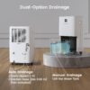Kesnos 120 Pints Energy Star Dehumidifier for Home & Basement with Drain Hose, Front LED Display and 1.06 Gal Water Tank, Ideal for Spaces up to 6,500 Sq. Ft., Featuring Auto Defrost & Timer Function