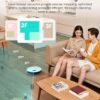 Lefant LiDAR Robot Vacuum and Mop, 12000Pa Suction, 90-Day Self-Emptying, Obstacle Avoidance, Auto Mop Washing&Drying, All-in-One for Pet Hair Carpet, 5G WiFi Alexa/APP/iWatch Control, M3
