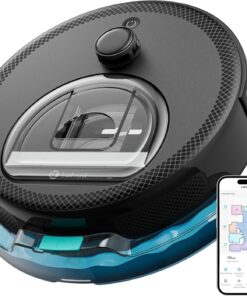 Lefant LiDAR Robot Vacuum and Mop, Smart Mapping and Obstacle Avoidance, Tangle-Free Pet Hair, 2.4G/5G WiFi App Control, Slim Design for Wider Coverage, Carpet Detection, M330 Pro