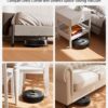 Lefant LiDAR Robot Vacuum and Mop, Smart Mapping and Obstacle Avoidance, Tangle-Free Pet Hair, 2.4G/5G WiFi App Control, Slim Design for Wider Coverage, Carpet Detection, M330 Pro