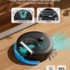 Lefant LiDAR Robot Vacuum and Mop, Smart Mapping and Obstacle Avoidance, Tangle-Free Pet Hair, 2.4G/5G WiFi App Control, Slim Design for Wider Coverage, Carpet Detection, M330 Pro