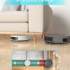 Lefant M210 Pro Robot Vacuum with 2200 Pa Powerful Suction, 6 Cleaning Modes, 120 Mins Runtime, Quiet, Self-Charging, Voice Control, Ideal for Pet Hair and Hard Floor, White